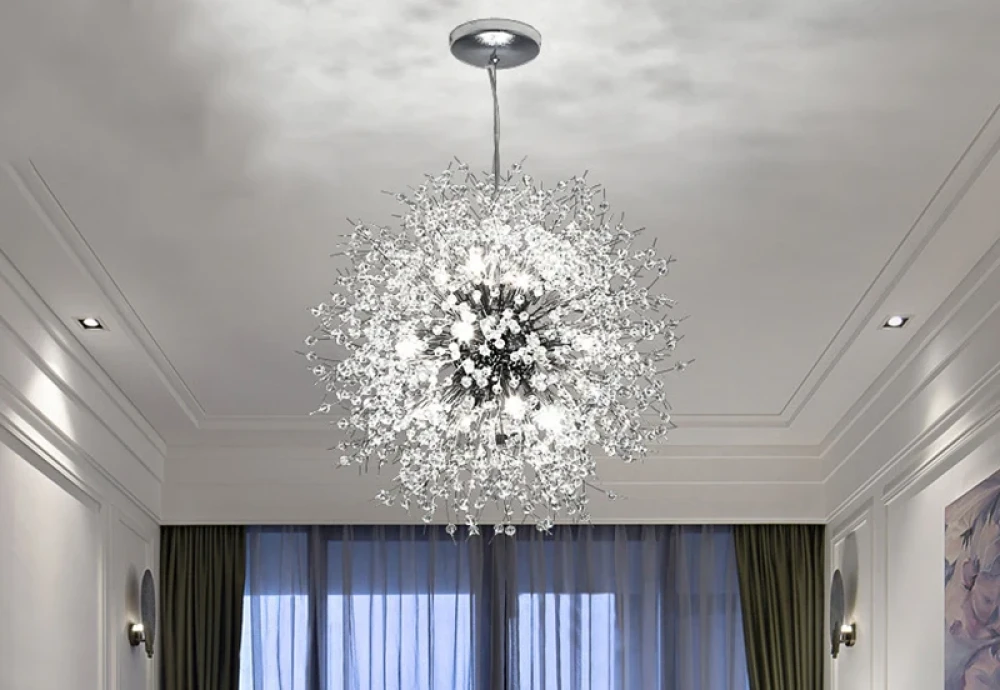 modern farmhouse crystal chandelier